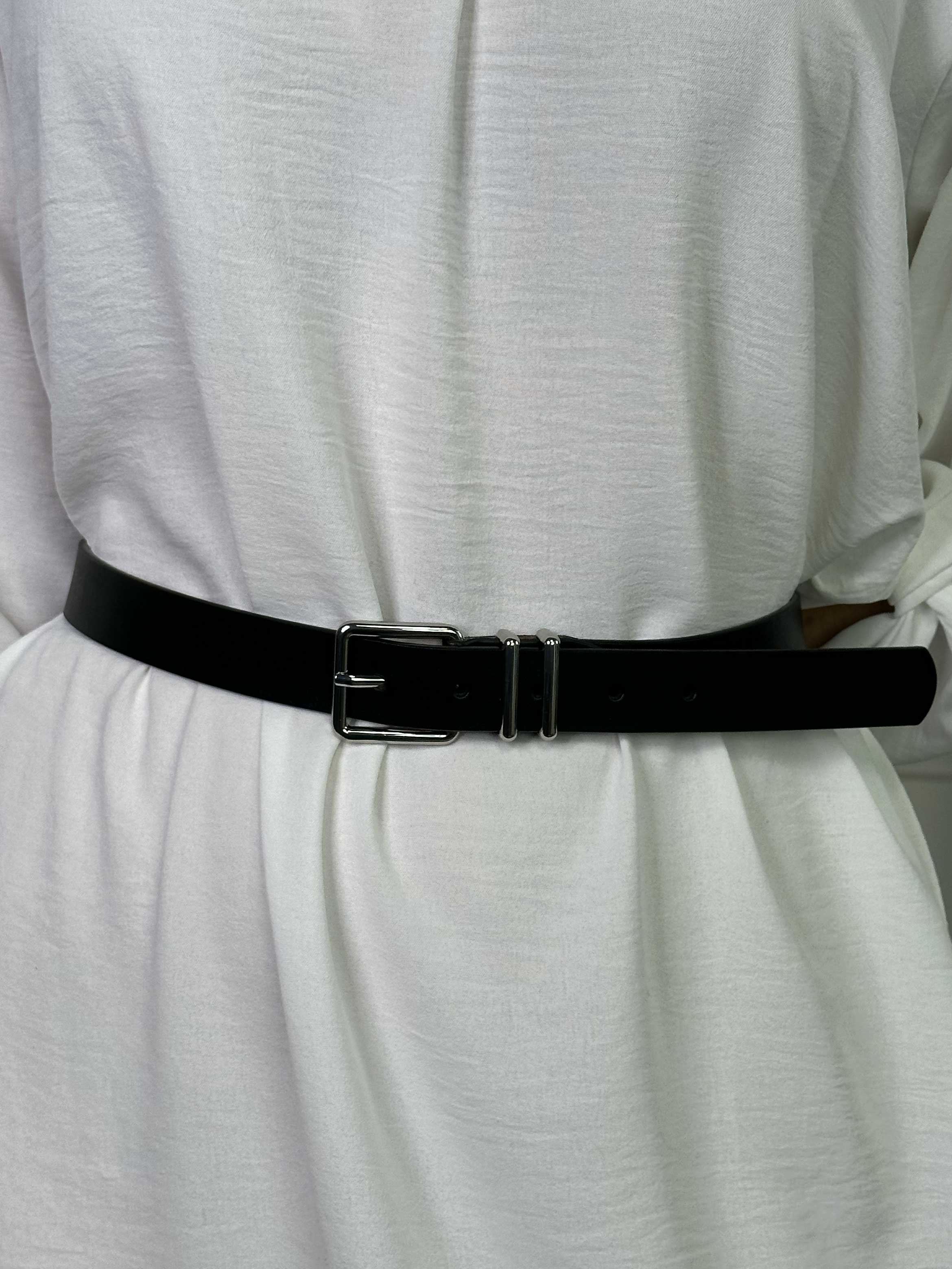 Rachel - Simpelt bælte i ægte læder